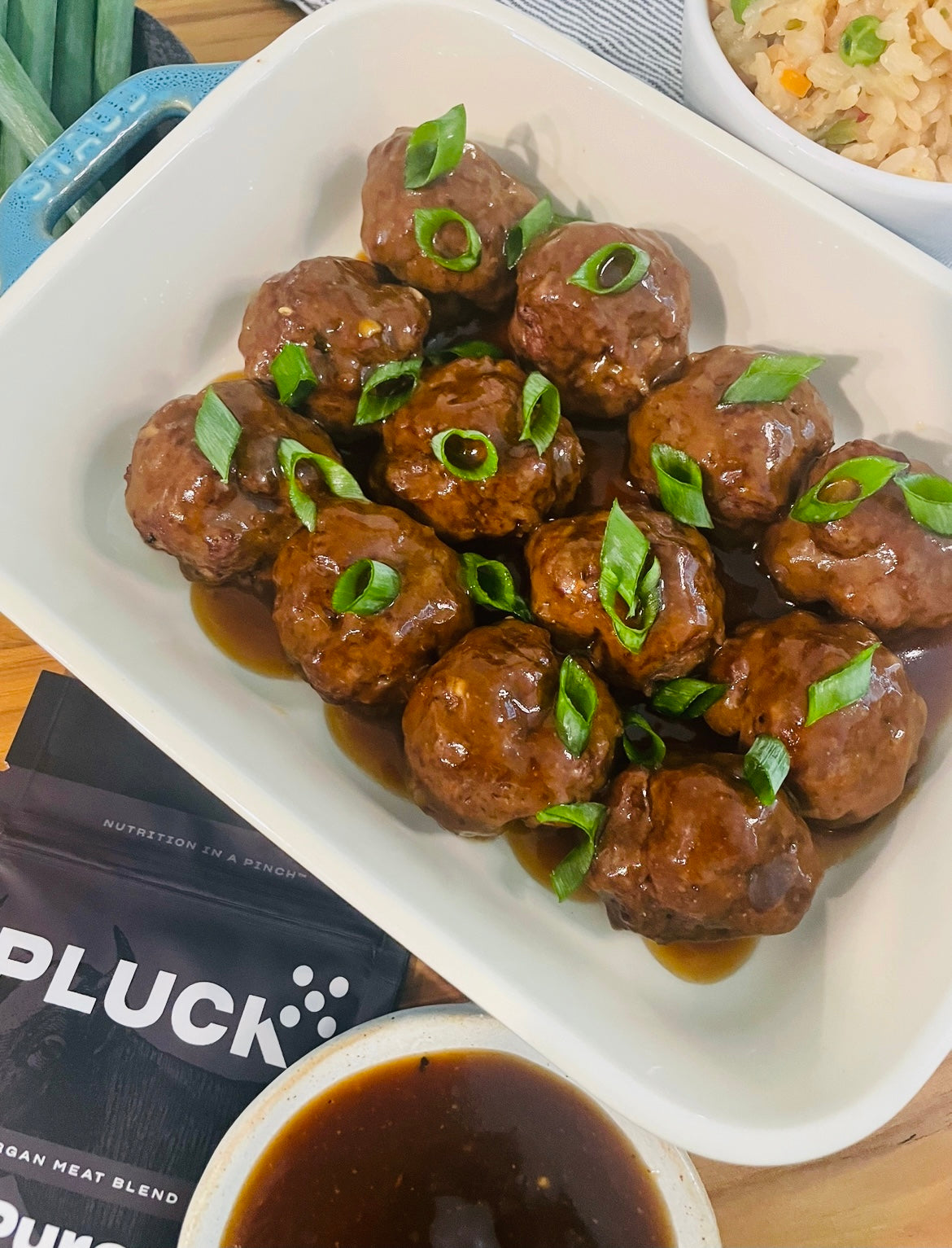 Mongolian Beef Meatballs