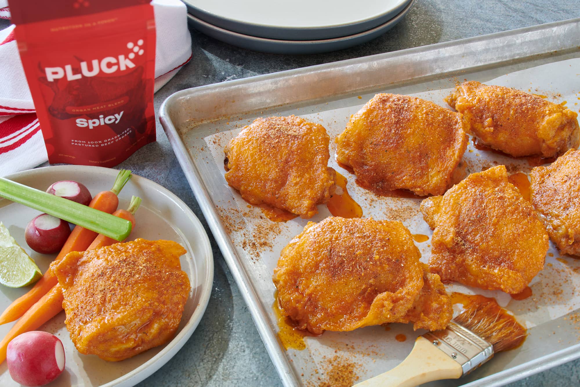 Pluck Seasoning Sample Pack with 4 flavour sachets