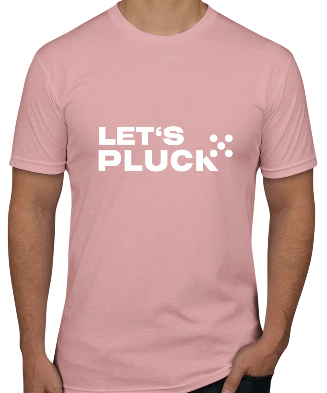 Pluck branded T-shirt in soft cotton fabric