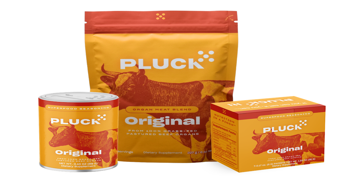 Pluck Seasonings - Grass-Fed, Organ-Based Seasoning Blends