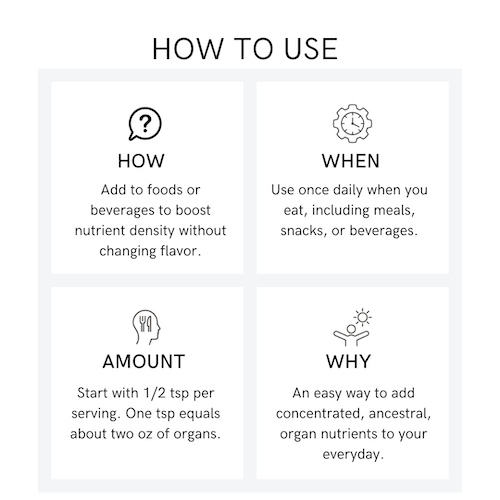 Pluck animal-based seasoning