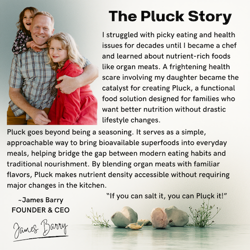 Pluck animal-based seasoning