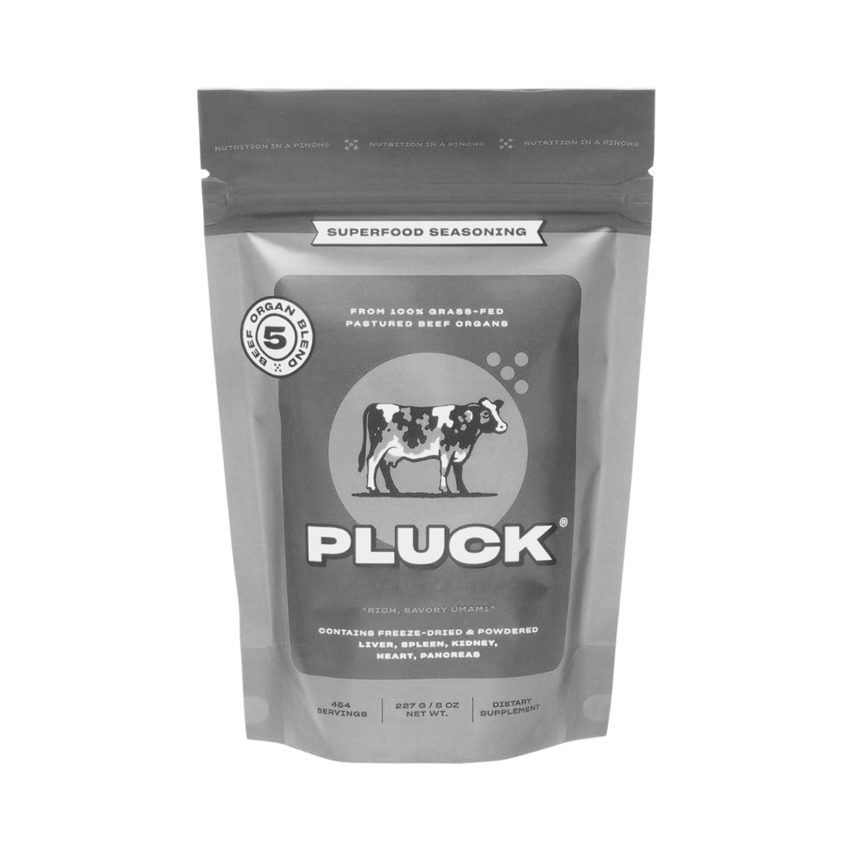 Pluck animal-based seasoning
