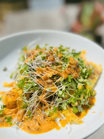 Asparagus and Mushroom Omelette