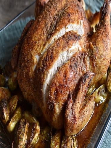 brown butter roasted chicken