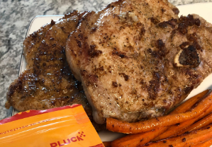 Whipped Lardo Pork Chops