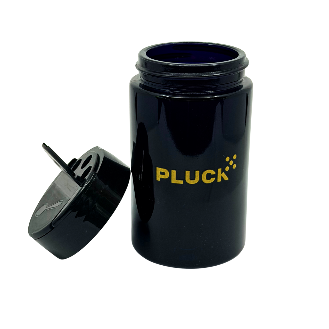 Pluck Miron Violet Glass Shaker Jar