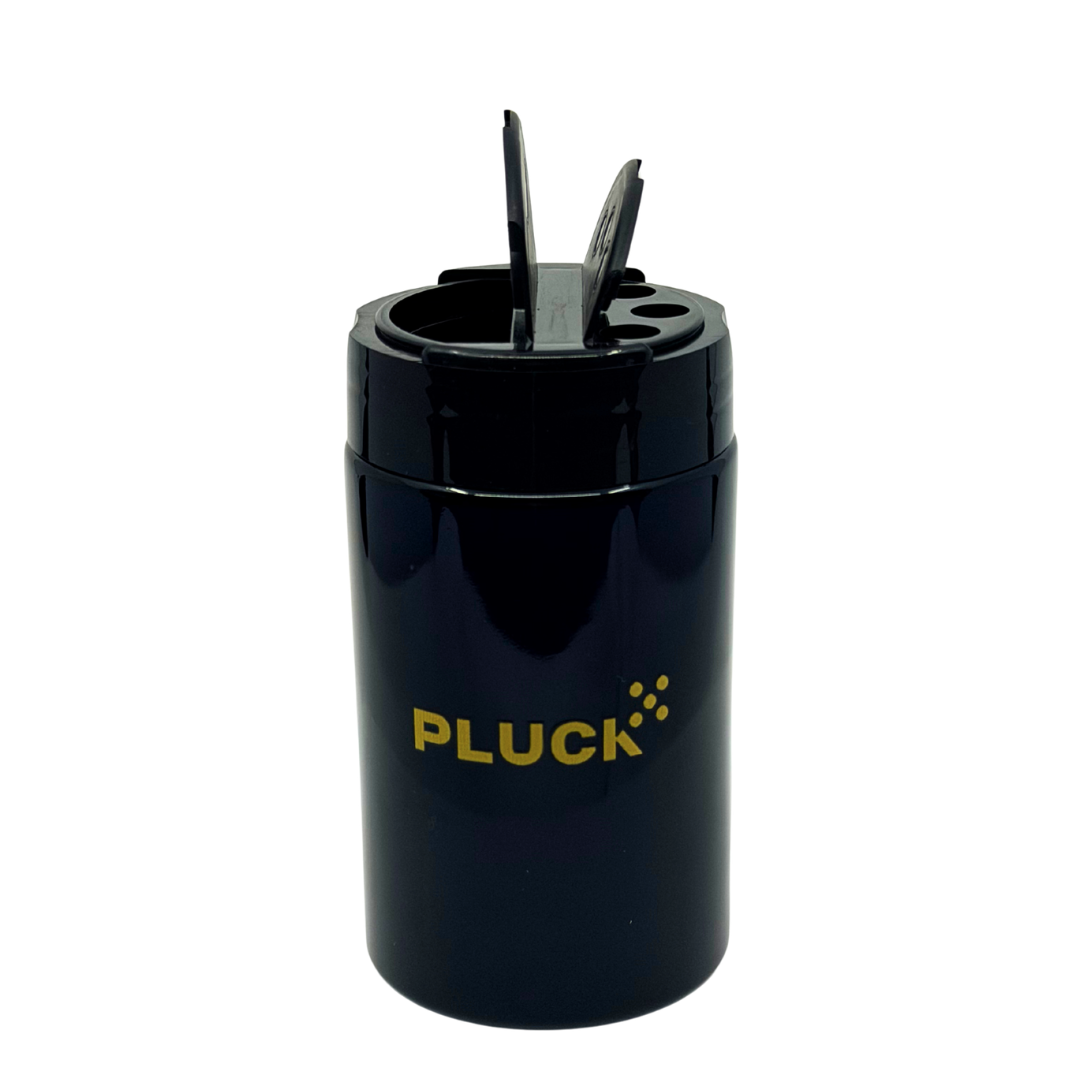 Pluck Miron Violet Glass Shaker Jar