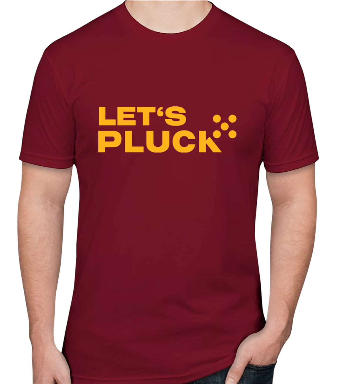 Pluck branded T-shirt in soft cotton fabric