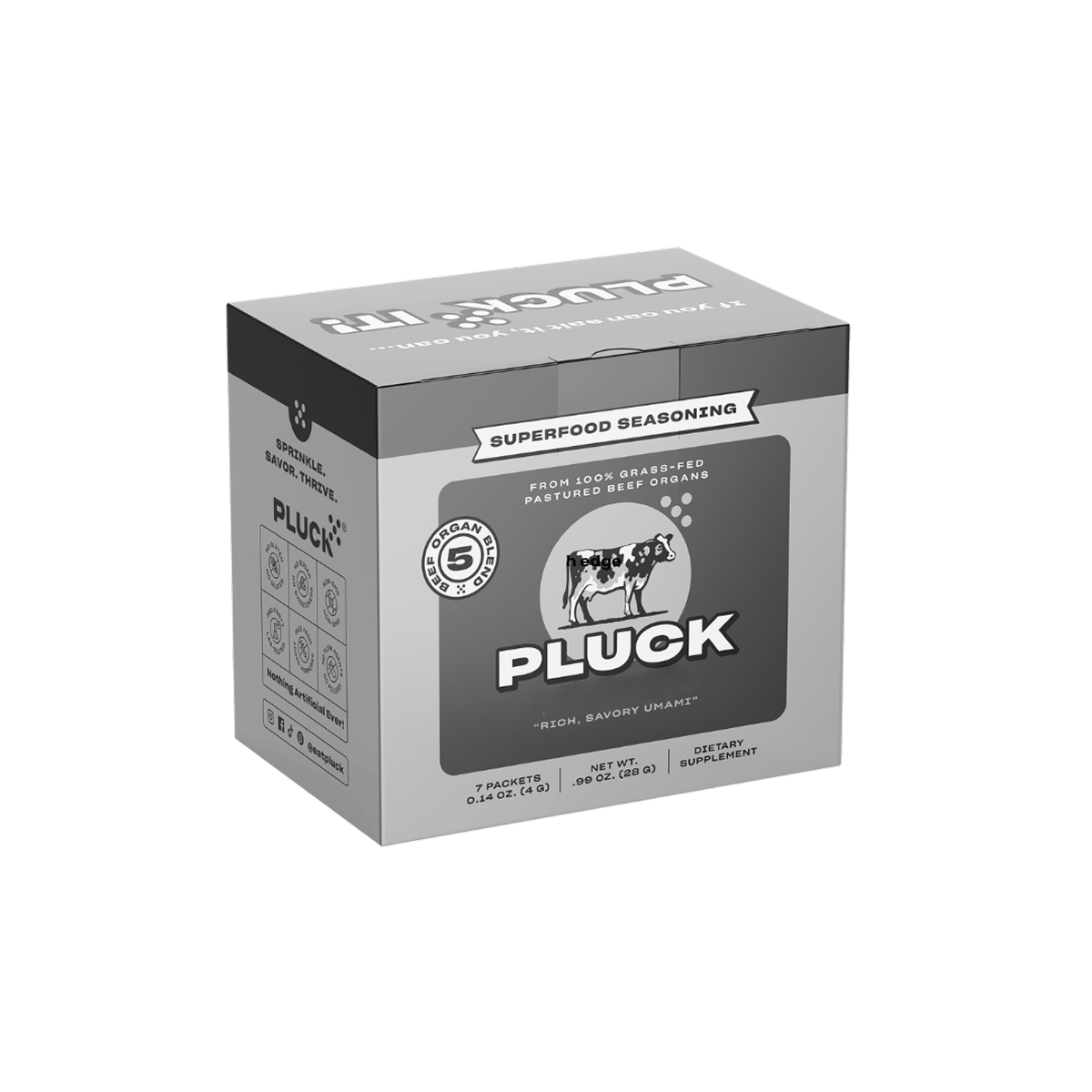 Pluck animal-based seasoning