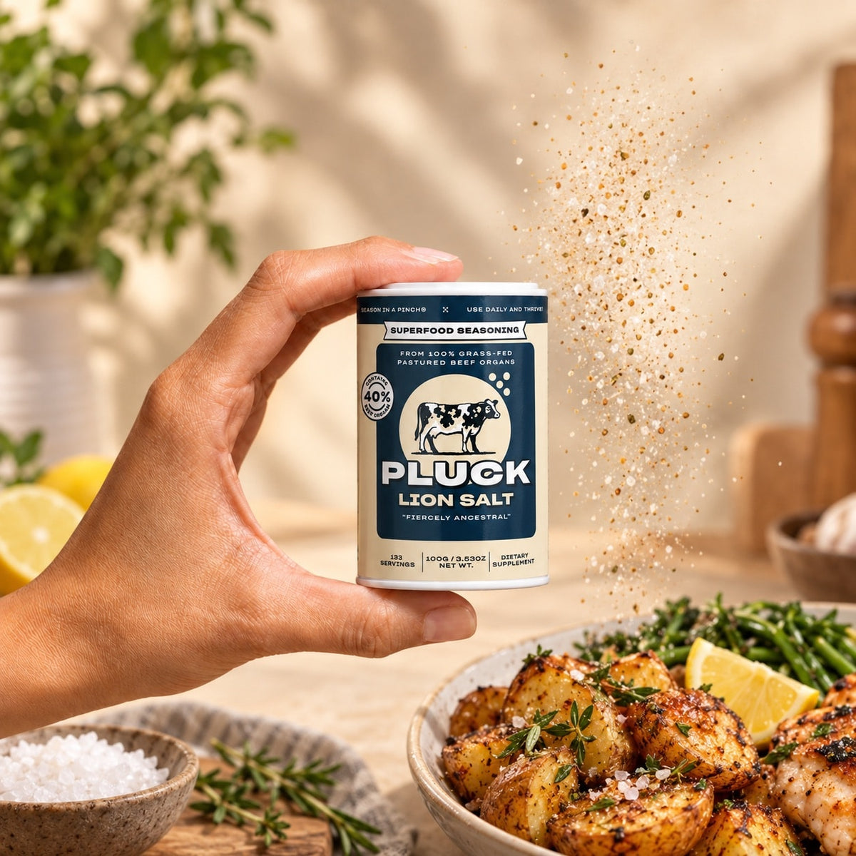 Lion Salt Shaker