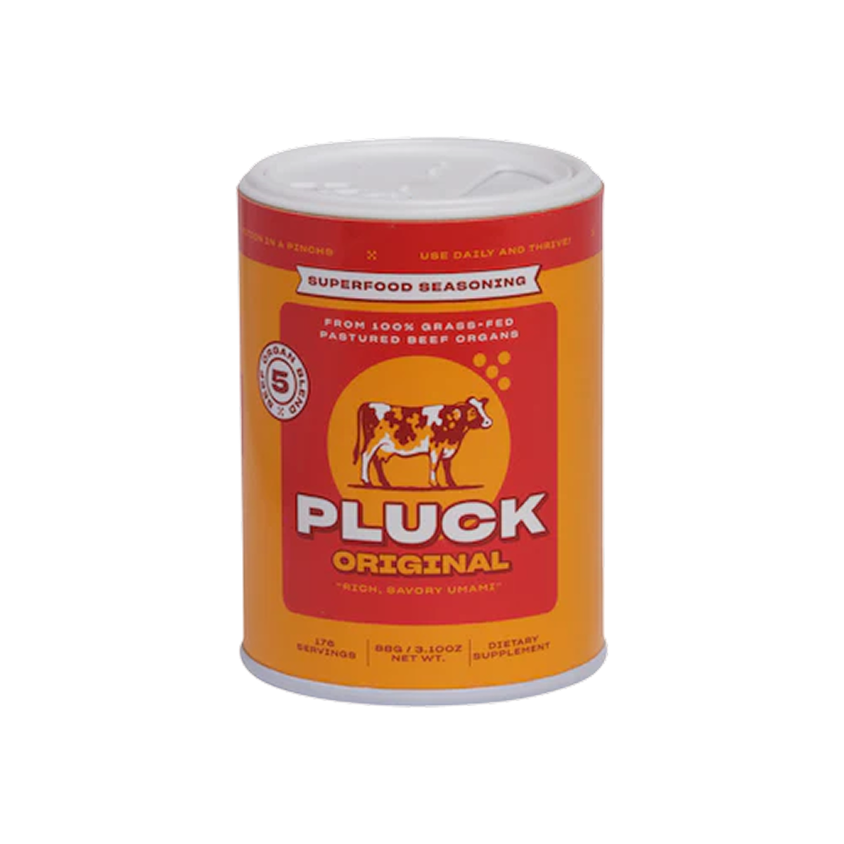 Pluck animal-based seasoning