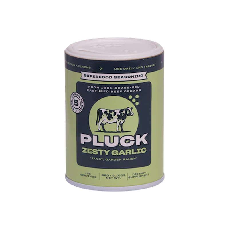 Pluck | Daily Food Upgrades Made with Organ-Based Nutrition
